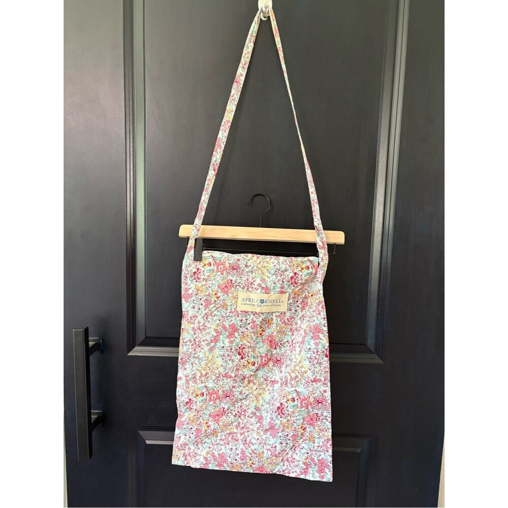 April Cornell 50th Anniversary Floral Cotton Tote Cottagecore Boho Shoulder Bag